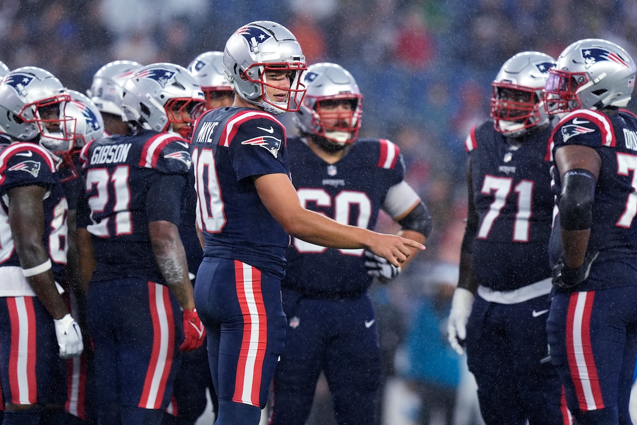 drake Maye college stats