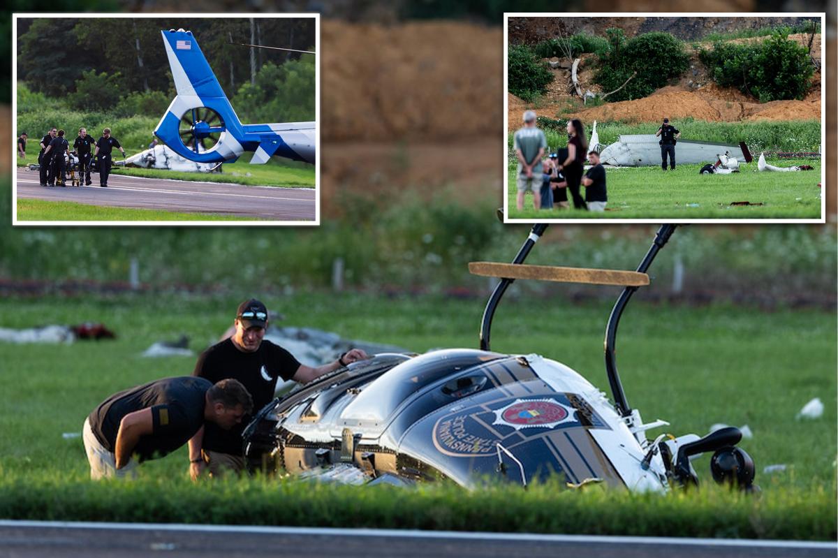 Pennsylvania State Police helicopter