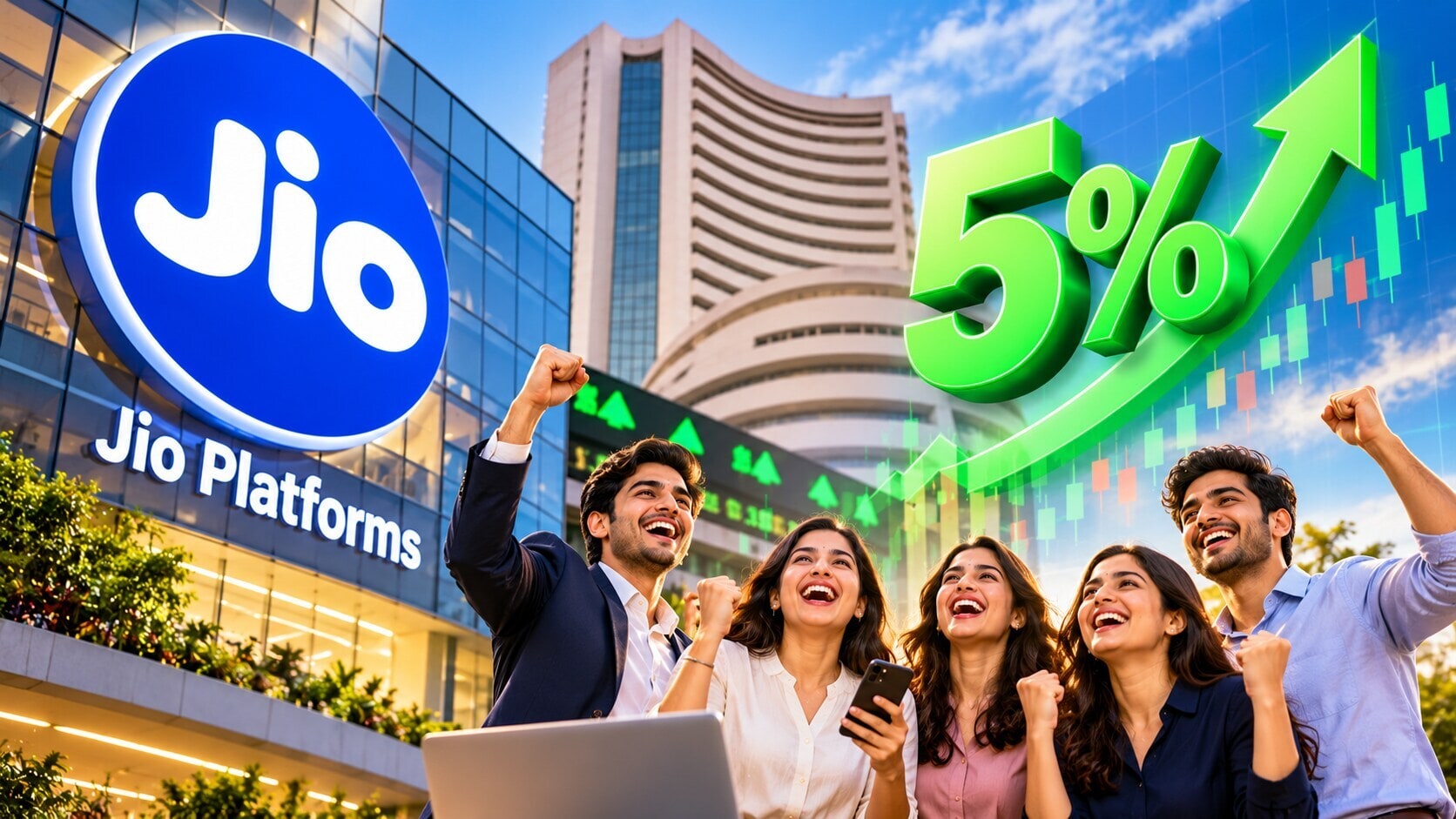 JIO Platforms share price