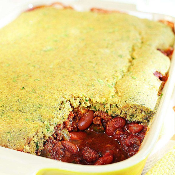 Saag Cornbread Casserole