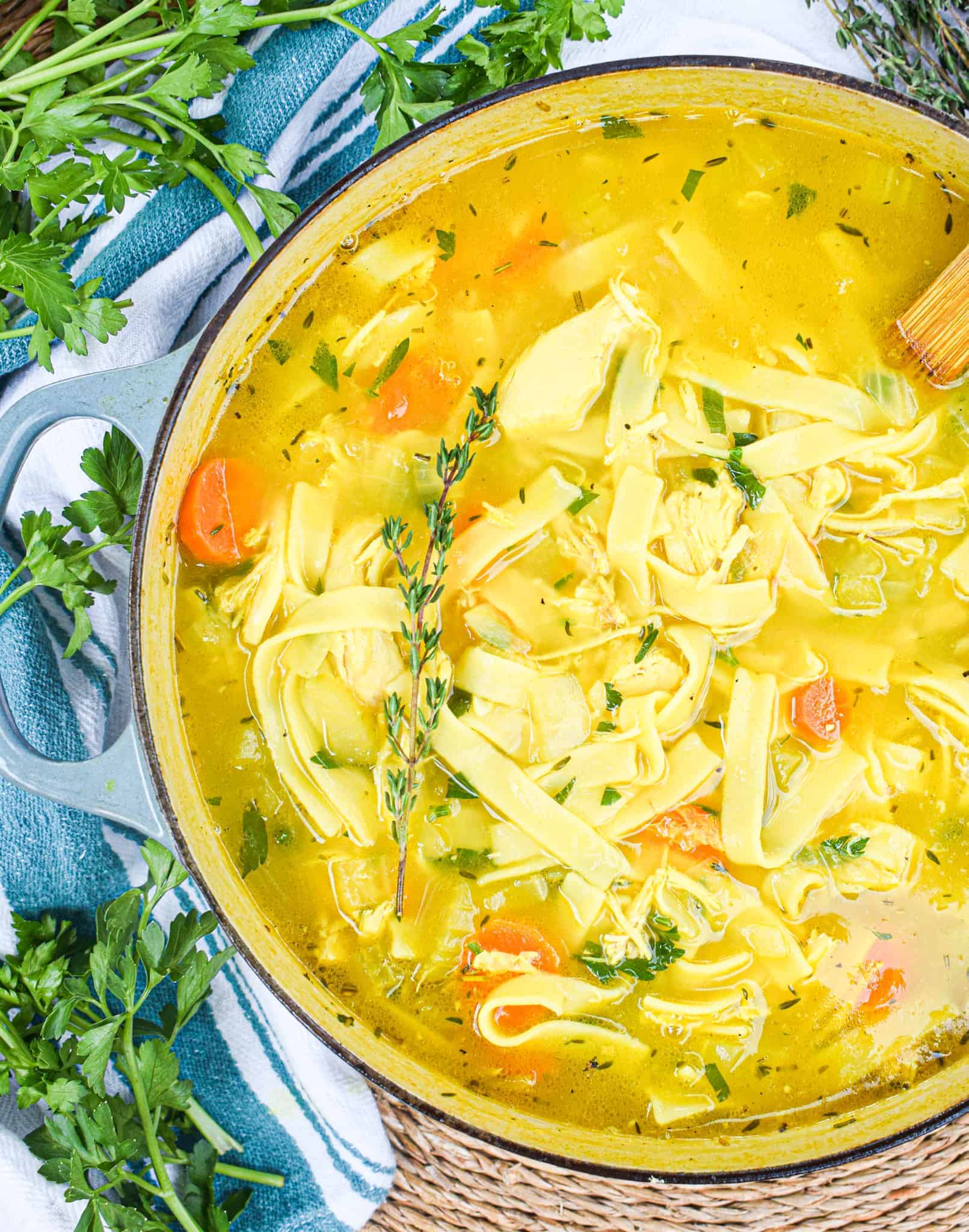 The Ultimate Guide to making Homemade Chicken Noodle Soup with Egg Noodles