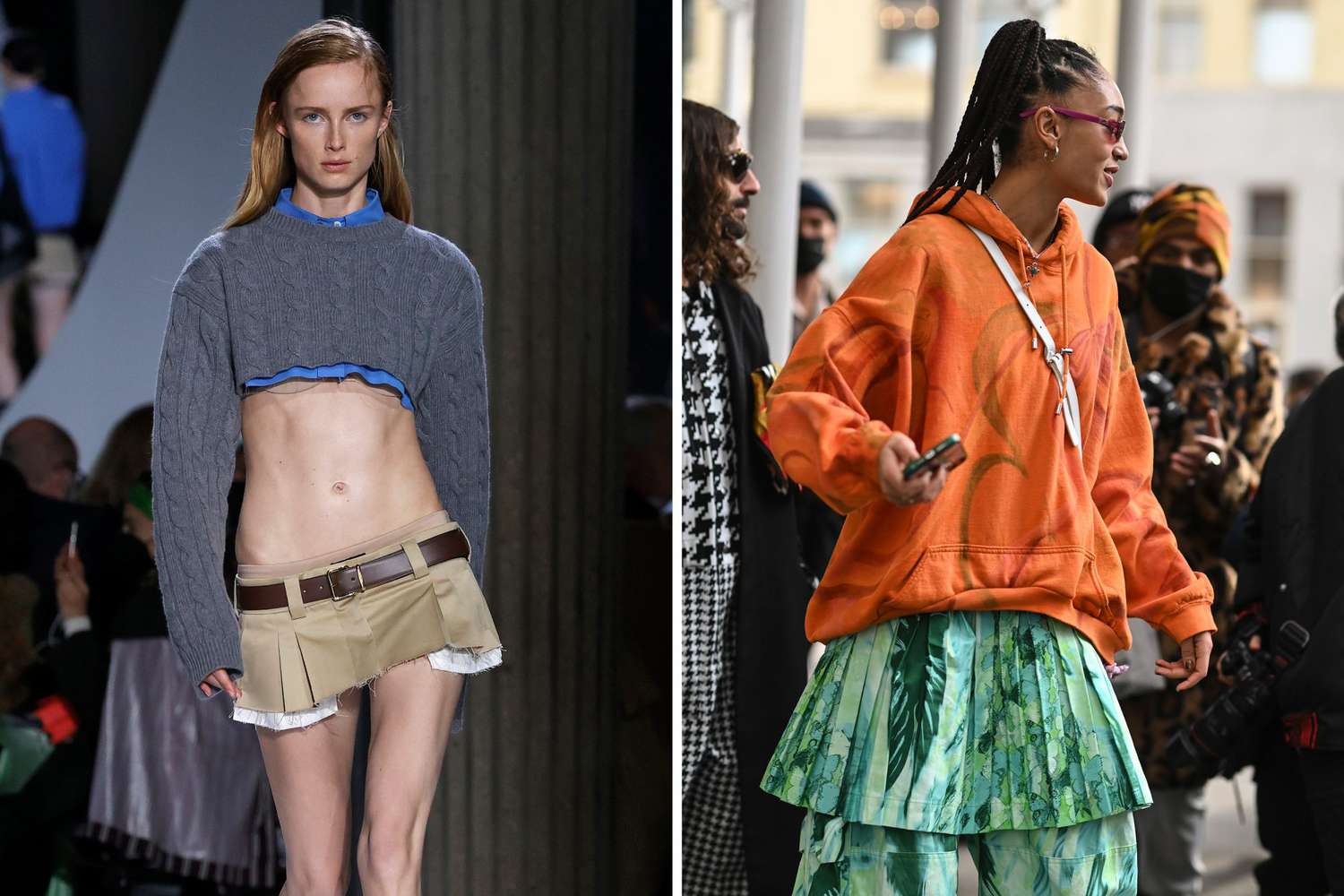 Pleated Miniskirts That Are On-trend For 2023: What Skirts Are in Style for 2023?